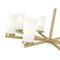 Z-Lite Danica 8 Light Chandelier, 31.5in. W x 15.25in. H, Modern Gold 3044-8MGLD - alternate 6